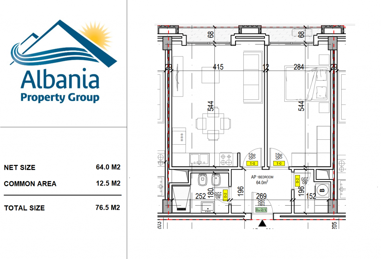 Seaview Apartments For Sale In Front Of The Sea Under Construction In Golem Durres Albania